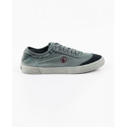Zapatilla Squash hombre Vintage en verde – Algodón | [EOLO SANXENXO]