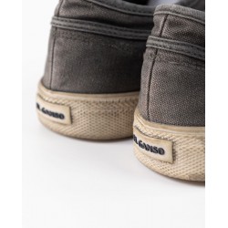 Zapatilla Squash hombre Vintage grises – Algodón | [EOLO SANXENXO]