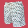 Bañador Hombre Eolo Coches| Estampado Retro y Secado Rápido