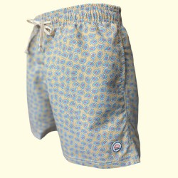 Bañador Hombre Eolo Cachemira Amarillo | Elegancia y Comodidad en Verano