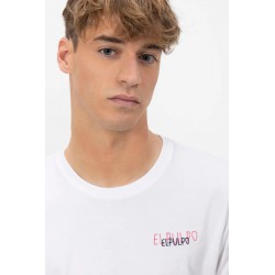 Camiseta blanca elPulpo de algodón orgánico | Estilo y sostenibilidad