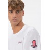 Camiseta blanca elPulpo de algodón orgánico | Estilo y sostenibilidad
