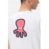 Camiseta blanca elPulpo de algodón orgánico | Estilo y sostenibilidad