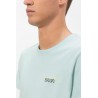 Camiseta verde agua elPulpo de algodón orgánico | Estilo fresco y eco
