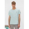 Camiseta verde agua elPulpo de algodón orgánico | Estilo fresco y eco