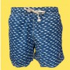 Bañador hombre Eolo peces fondo azul marino | Estilo náutico y comodidad