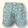 Bañador verde con estampado surf playero para hombre | Eolo