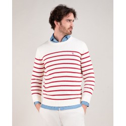 Jersey de Rayas para Hombre de Algodón | El Ganso