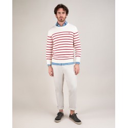 Jersey de Rayas para Hombre de Algodón | El Ganso