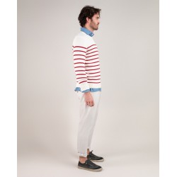 Jersey de Rayas para Hombre de Algodón | El Ganso