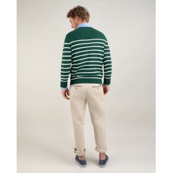 Jersey de Rayas para Hombre de Algodón | El Ganso
