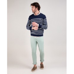 Jersey de Rayas para Hombre de Algodón | El Ganso