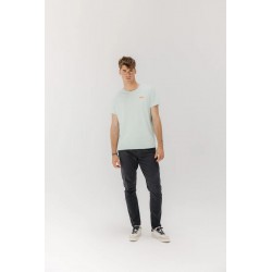 Camiseta Azul Hotel Sealovers Hombre – Algodón Orgánico | Fit Regular