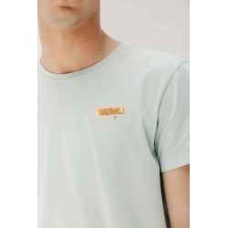 Camiseta Azul Hotel Sealovers Hombre – Algodón Orgánico | Fit Regular