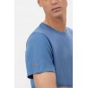Camiseta Índigo Hombre elPulpo | Algodón Orgánico & Logo Bordado
