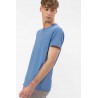 Camiseta Índigo Hombre elPulpo | Algodón Orgánico & Logo Bordado