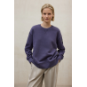 Sudadera Ecoalf Storm Morado | Algodón Reciclado y Orgánico | Moda Sostenible en Eolo Sanxenxo
