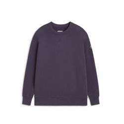 Sudadera Ecoalf Storm Morado | Algodón Reciclado y Orgánico | Moda Sostenible en Eolo Sanxenxo