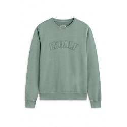 Sudadera Koloa Ecoalf Verde Hombre | Algodón Reciclado y Orgánico | Moda Sostenible