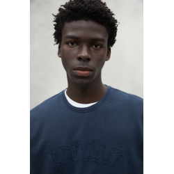 Sudadera Koloa Ecoalf Azul Marino Hombre | Algodón Reciclado y Orgánico | Moda Sostenible