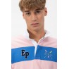 Polo Rugby Essentials Rosa El Pulpo | Moda Náutica Sostenible en Eolo Sanxenxo