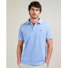 Polo Celeste de Hombre | Estilo Casual y Elegante