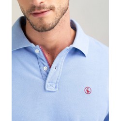 Polo Celeste de Hombre | Estilo Casual y Elegante