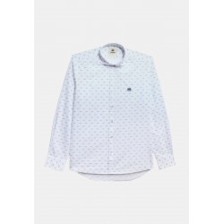 Camisa Fisherman Blanca de Altonadock | Algodón 100% y Estilo Único