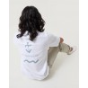 Camiseta Blanca con Ancla | Estilo Moderno y Algodón 100%