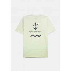 Camiseta Verde con Ancla | Algodón 100% y Estilo Casual