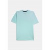 Camiseta Aguamarina con Ancla | Algodón 100% y Estilo Náutico