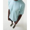 Camiseta Aguamarina con Ancla | Algodón 100% y Estilo Náutico