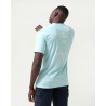 Camiseta Aguamarina con Ancla | Algodón 100% y Estilo Náutico