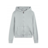 Sudadera gris Ecoalf Rena – Algodón orgánico y reciclado, cremallera y capucha | Eolo Sanxenxo