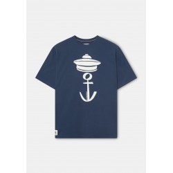 Camiseta Ancla Azul Marino Altonadock Hombre | Moda Náutica Online