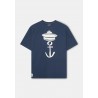Camiseta Ancla Azul Marino Altonadock Hombre | Moda Náutica Online
