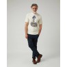 Camiseta Marinera Beige Under the Sea Altonadock Hombre | Moda Náutica Online