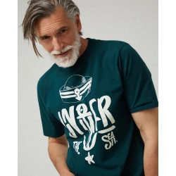 Camiseta Verde Under the Sea Altonadock Hombre | Moda Náutica Sanxenxo