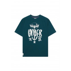 Camiseta Verde Under the Sea Altonadock Hombre | Moda Náutica Sanxenxo