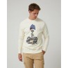 Sudadera Beige Under the Sea Altonadock Hombre | Moda Náutica Sanxenxo