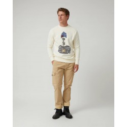 Sudadera Beige Under the Sea Altonadock Hombre | Moda Náutica Sanxenxo