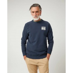 Sudadera Azul Marino Dream Big Altonadock Hombre | Moda Urbana Sanxenxo
