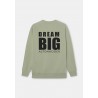 Sudadera Verde Dream Big Altonadock Hombre | Moda Positiva y Original Sanxenxo