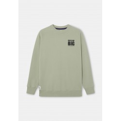 Sudadera Verde Dream Big Altonadock Hombre | Moda Positiva y Original Sanxenxo