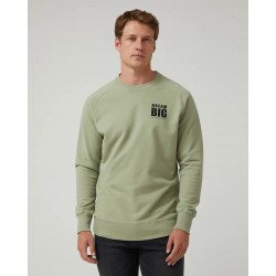 Sudadera Verde Dream Big Altonadock Hombre | Moda Positiva y Original Sanxenxo