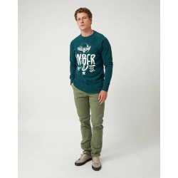 Sudadera Verde Marinera Under the Sea Altonadock Hombre | Moda Náutica Sanxenxo