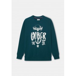 Sudadera Verde Marinera Under the Sea Altonadock Hombre | Moda Náutica Sanxenxo