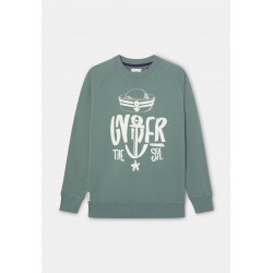 Sudadera Verde Pastel Under the Sea Altonadock Hombre | Estilo Náutico Fresco Sanxenxo