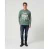 Sudadera Verde Pastel Under the Sea Altonadock Hombre | Estilo Náutico Fresco Sanxenxo
