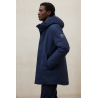 Gabardina Parko Azul Marino Ecoalf Hombre | Moda Sostenible Online Sanxenxo